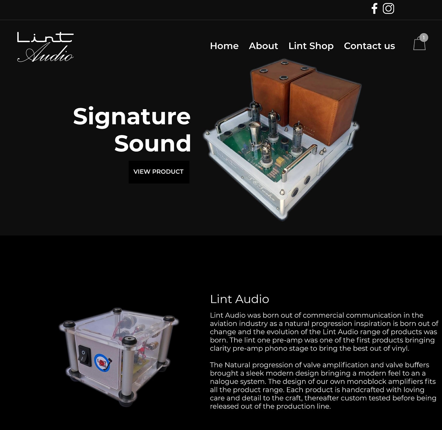 lint audio portfolio GeekDimm Designs